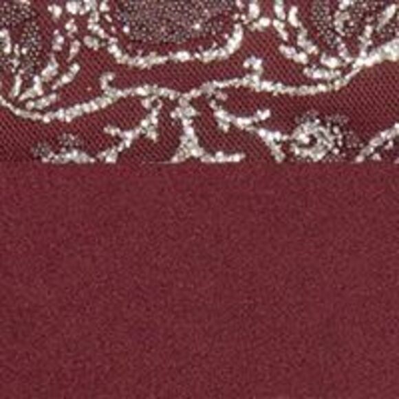 SPEECHLESS Womens Fit + Flare Short Dress Maroon Spaghetti Strap Party Juniors 0 - Picture 4 of 4